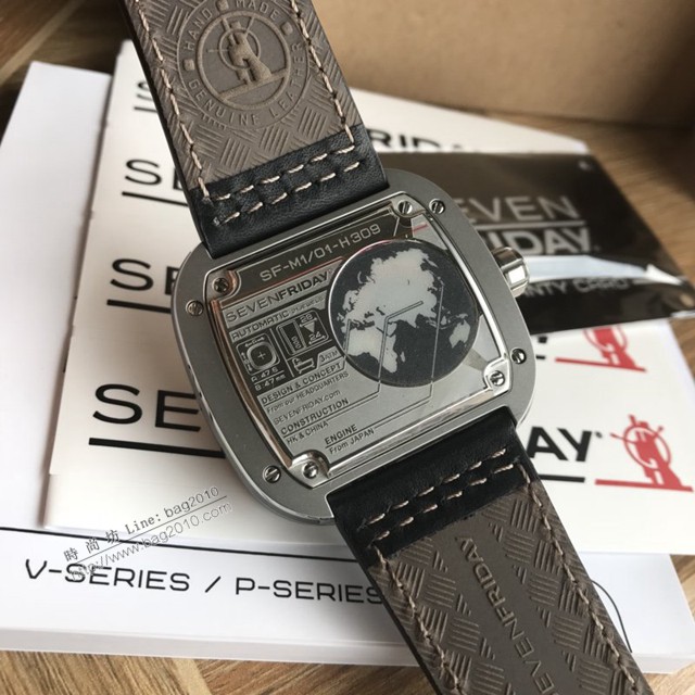 Sevenfriday自動機械男表 型號M1-1 七個星期五休閒高端男表  gjs2062